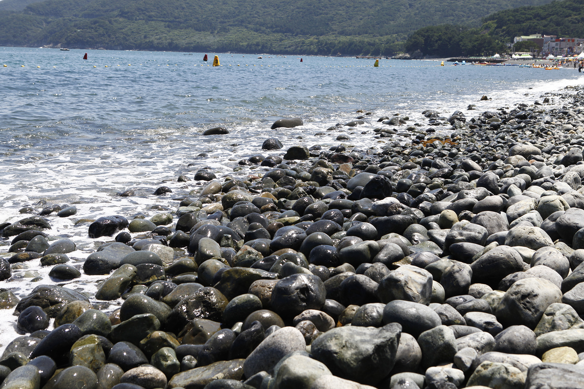 학동 흑진주 몽돌해변
